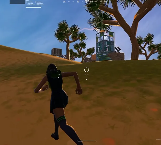 Fortnite on a stock, untuned PC